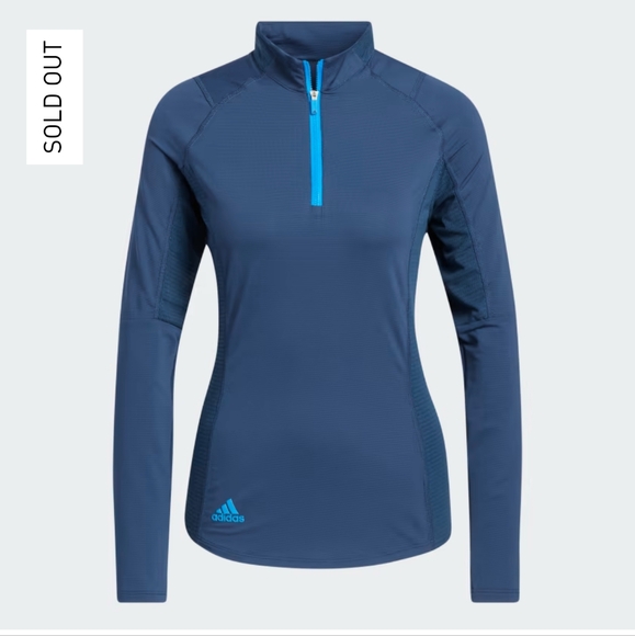 SO Online BNWT Adidas HEAT.RDY MOCK POLO SHIRT Size XS - Picture 1 of 8